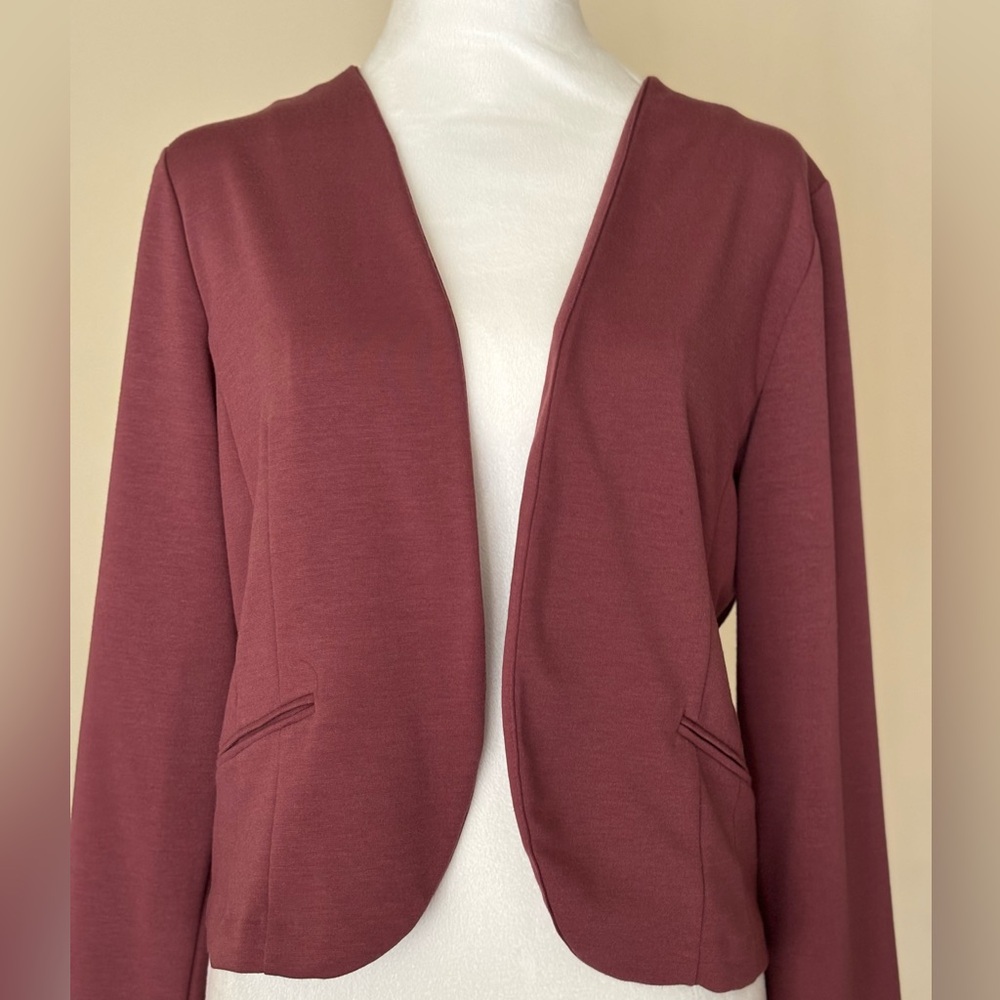 Mosaic & Co Chic Women's Rusty Pink Blazer Size Large